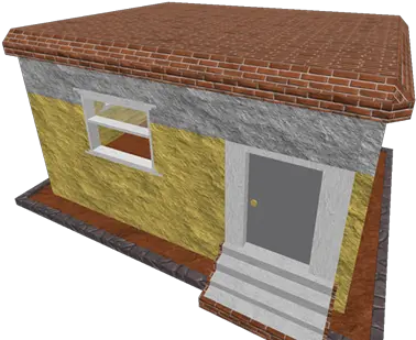 Small House Stone Bricks Png Small House Png