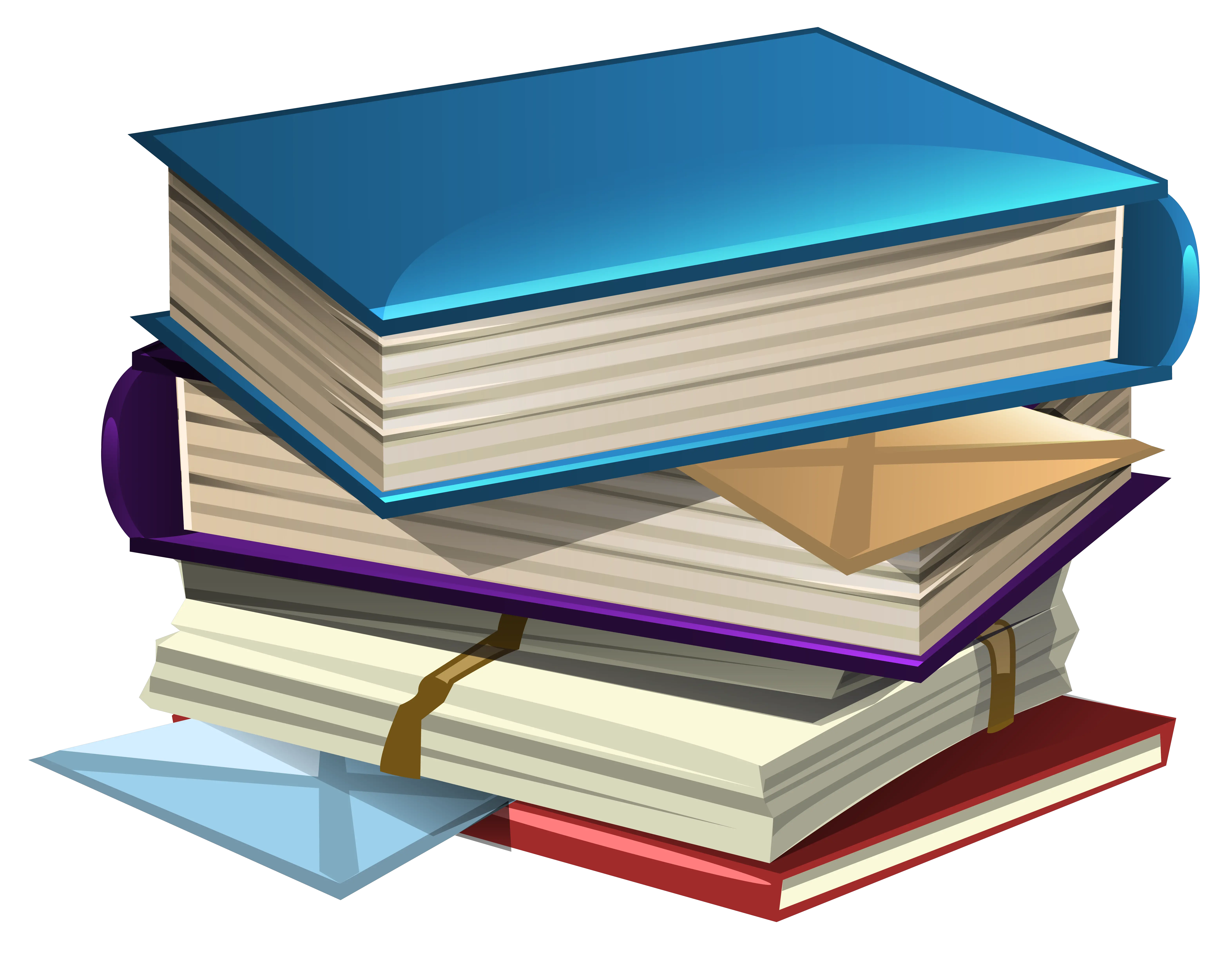Stack Of School Books Png Picture 454756 Clipart