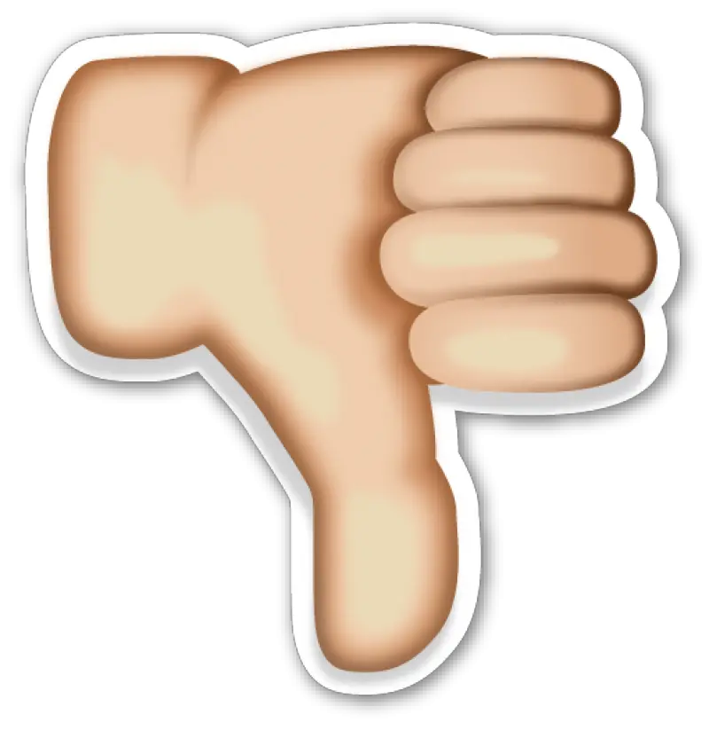 Thumb Down Emoji Transparent Png Stickpng Dislike Emoji Png Omg Emoji Png