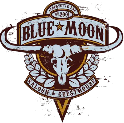 Blue Moon Saloon Automotive Decal Png Blue Moon Logo