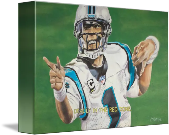 Deadly In The Red Zone By Erick Ortega Kick American Football Png Cam Newton Png