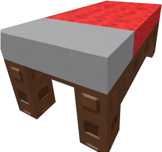 Minecraft Bed Roblox Coffee Table Png Minecraft Bed Png