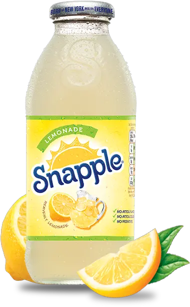 Lemonade Glass Bottle Png Snapple Png