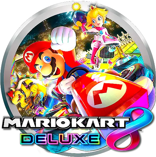 Mario Kart 8 Deluxe Png Posted By Christopher Tremblay Mario Kart 8 Deluxe Square Mario Kart 1st Icon