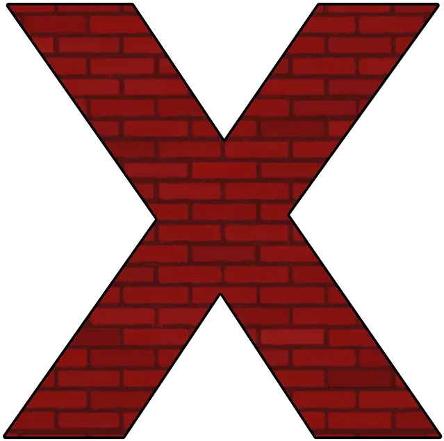 Letter X Png Image Transparent Red Dot Design Museum X Png