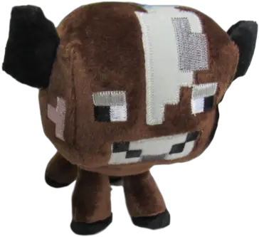 Mojang Minecraft Overworld Baby Cow 6 Stuffed Toy Png Minecraft Cow Png