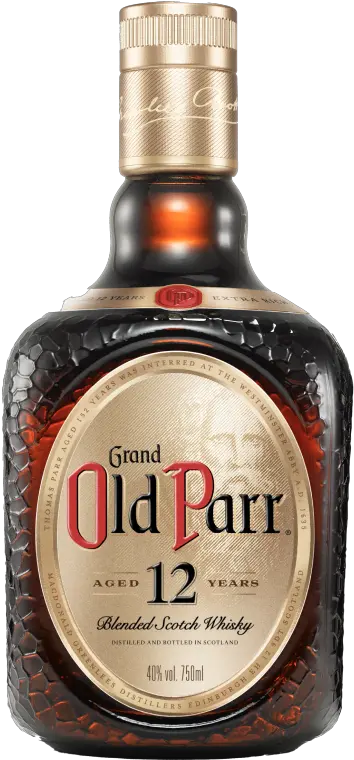 Grand Old Parr Scotch Grand Old Par 12 Png Whiskey Bottle Icon