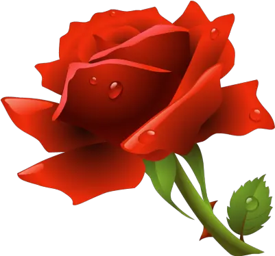 Red Rose Png Clipart Best Clipartsco Red Rose Vector Red Flower Png
