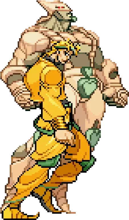 Dio Album On Imgur Za Warudo Pixel Gif Png Dio Brando Transparent