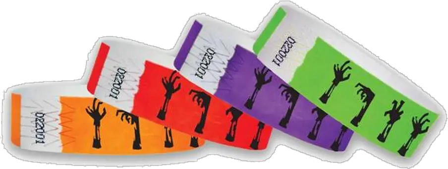 Tyvek Wristband Sock Png Zombie Hands Png