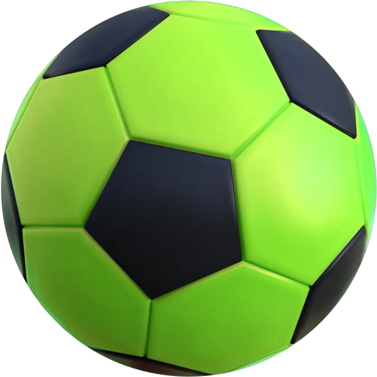 Download 3d Soccer Ball Png Green Soccer Ball Png Png Football 3d Png Soccer Ball Transparent Background png