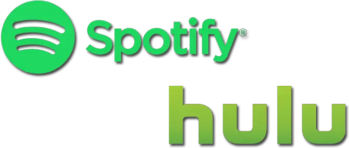 Spotify Hulu Unveil Joint 5 Streaming Bundle For College Hulu Png Hulu Logo Png