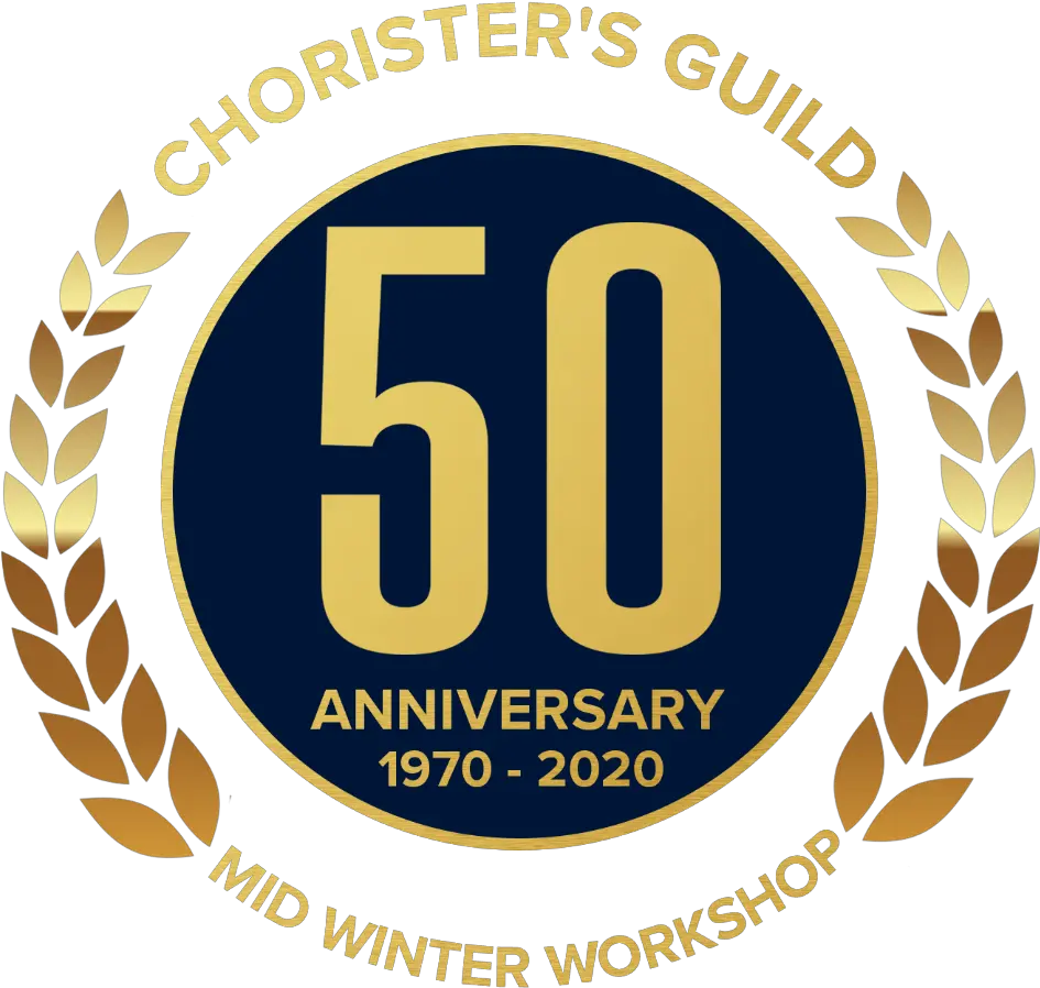 Choristeru0027s Guild Atlanta Chapter 50 Anniversary Logo Escudos De Equipos De Futbol Amateur Png Anniversary Logo