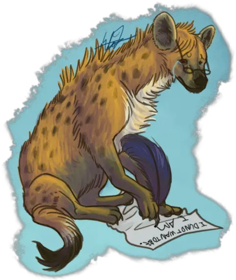 Download Shayradraws Spotted Hyena Full Size Png Image Spotted Hyena Hyena Png