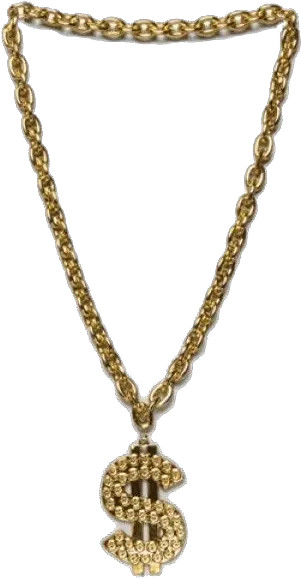 Gold Chain Necklace Png