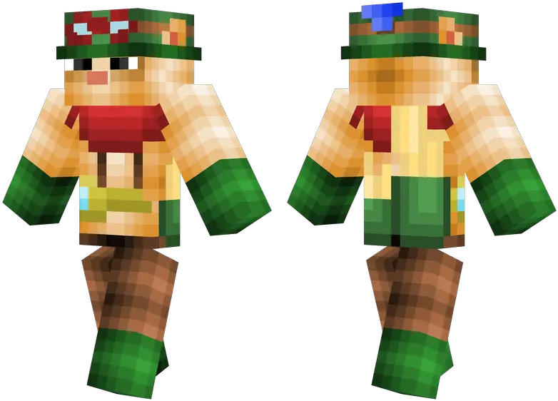 Teemo Minecraft Skins Upside Down Minecraft Skin Png Teemo Png