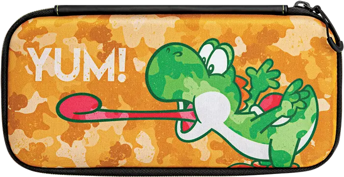 Slim Travel Case Yoshi Camo Edition Switch Png Yoshi Transparent