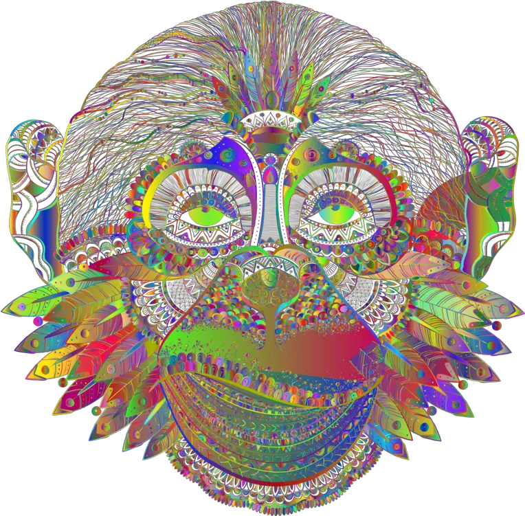 Psychedelic Art Mardi Gras Png Clipart Trippy Mardi Gras Png