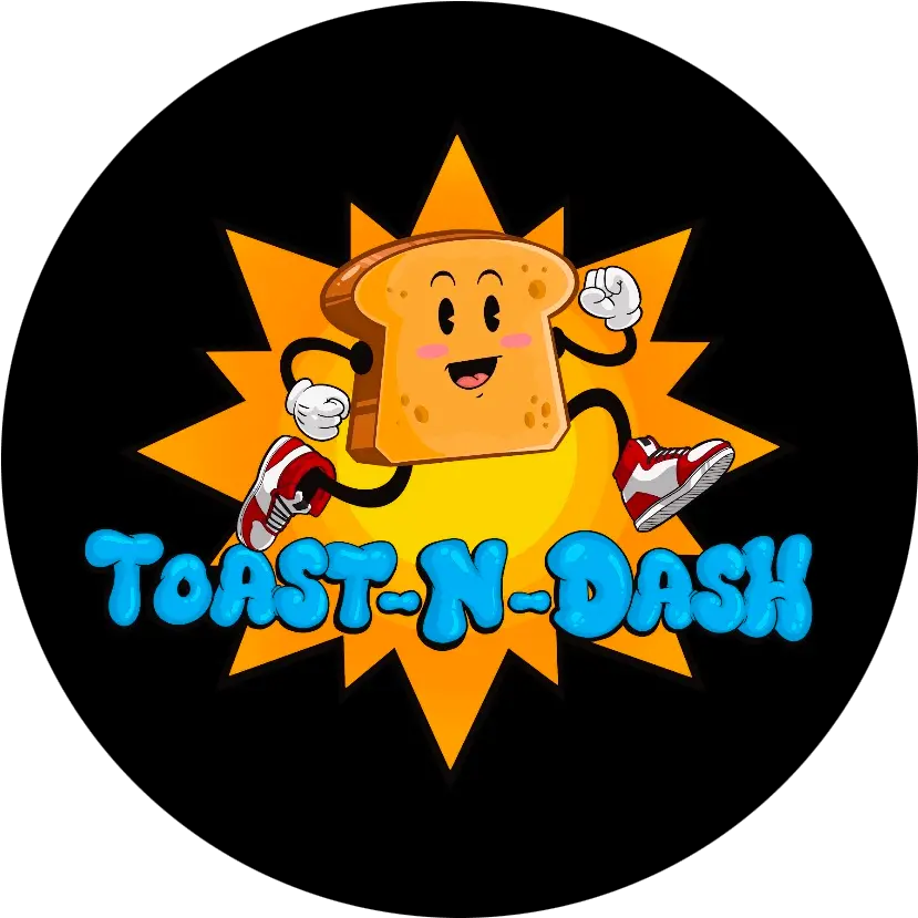 Toast N Dash American Restaurant In Chicago Il Fly Festival De Verao Praia Png Dash Icon Half Circle