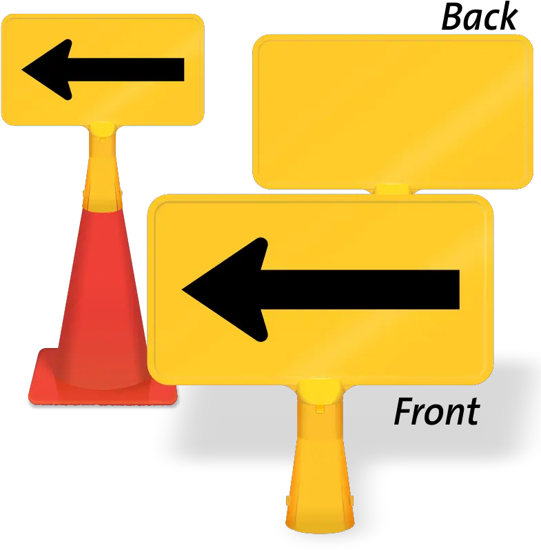 Direction Sign Png One Direction Left Arrow Coneboss Sign Traffic Sign Caution Sign Png