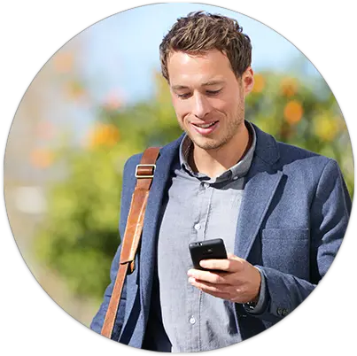 Audit Client Confirmationcom Person On Phone Texting Png Client Png