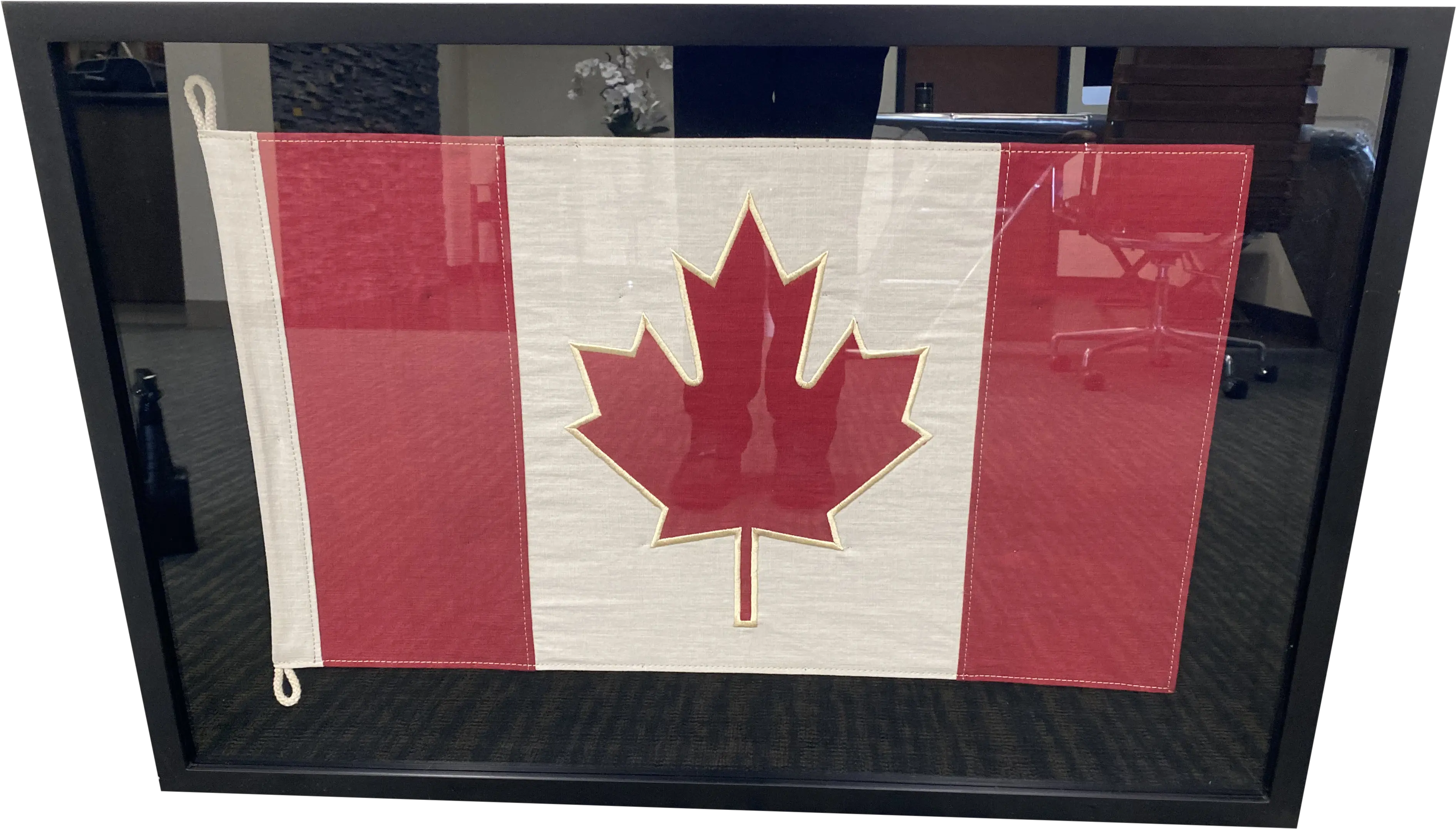 Restoration Hardware Framed Flag Of Canada Canada Flag Png Canada Flag Transparent