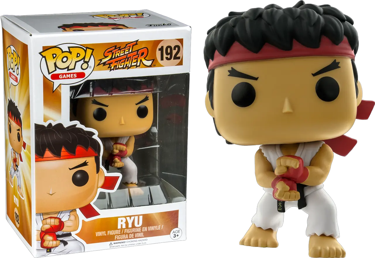 Street Fighter Funko Pop Ryu Png Ryu Transparent