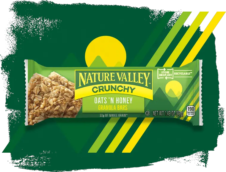 Recycle Our Crunchy Bar Wrappers Nature Valley Nature Valley Recyclable Wrapper Png Nature Icon Set