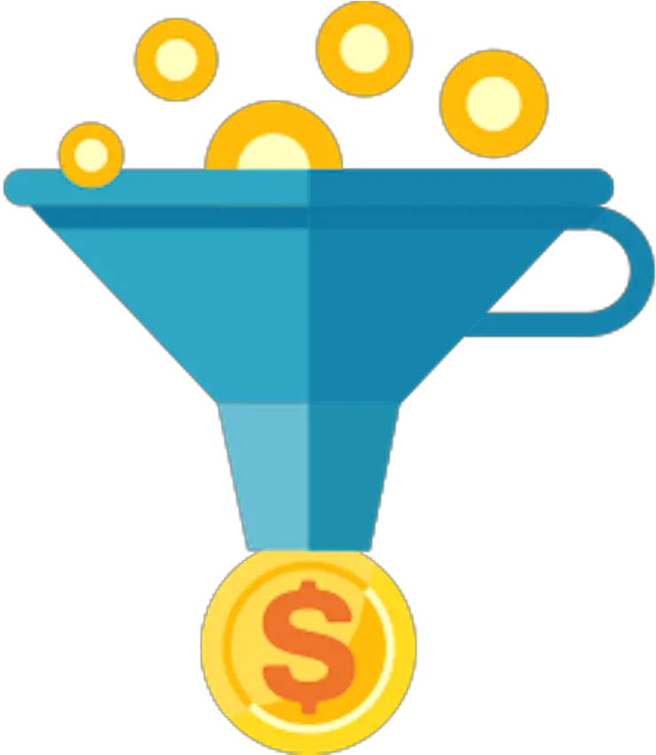 Increase Conversion Rates Conversion Funnel Icon Png Room Booking Icon