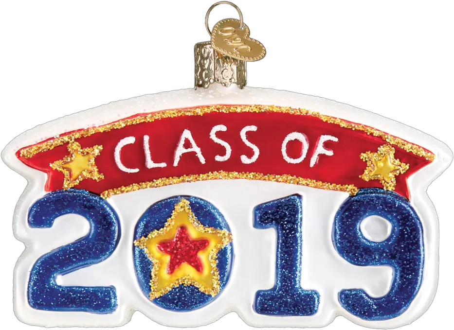 Graduation Ornament School Badge Png Class Of 2019 Png