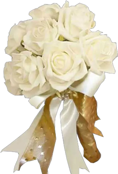 White Petite Bouquet Garden Roses Png Bouquet Png