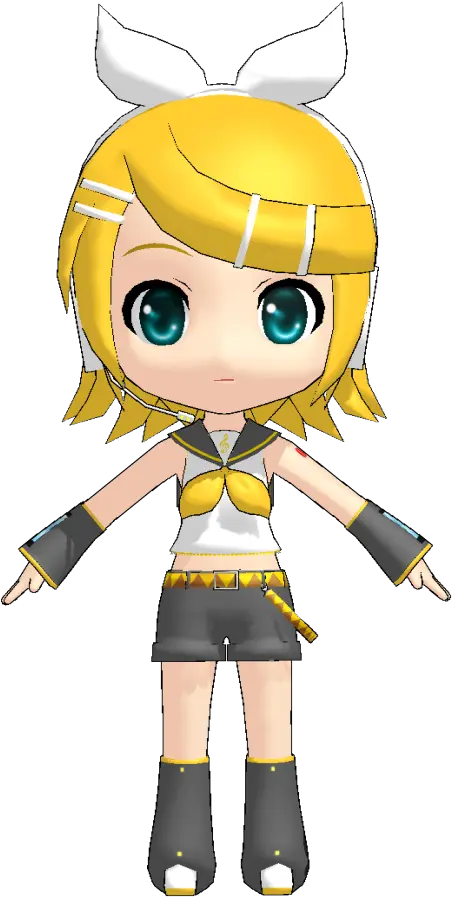 Rin Kagamine Png Rin By Rummy Rin Kagamine Chibi Mmd Rin Kagamine Chibi Png Rin Okumura Png