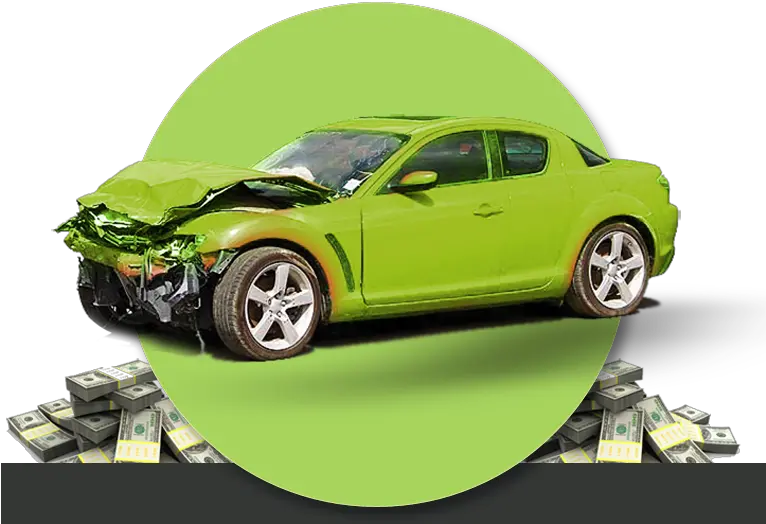 Download Hd We Buy Junk Cars Crash Car White Background Wrecked Cars Png Car Crash Png png