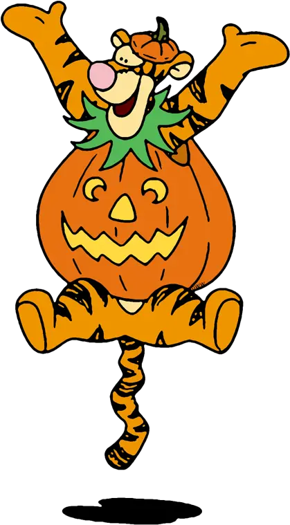 Eeyore As Tigger Pumpkin Transparent Cartoon Jingfm Tigger Winnie The Pooh Halloween Png Eeyore Transparent