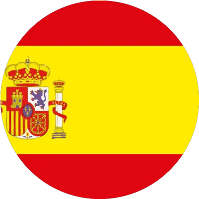 Spain Emba Spanish Flag Round Png Esp Icon