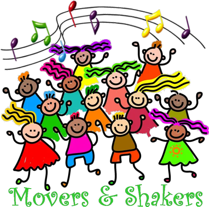 Movers U0026 Shakers Logo Music Notes Clipart Full Size Music Notes Png Music Note Logo png