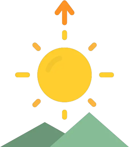 Sunrise Free Nature Icons Dot Png Sunrise Icon