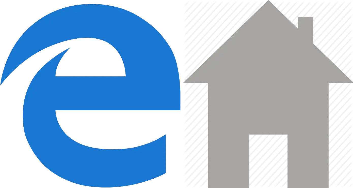 Microsoft Edge Icon White Home Button Icon In Internet Explorer Png Edge Icon Download