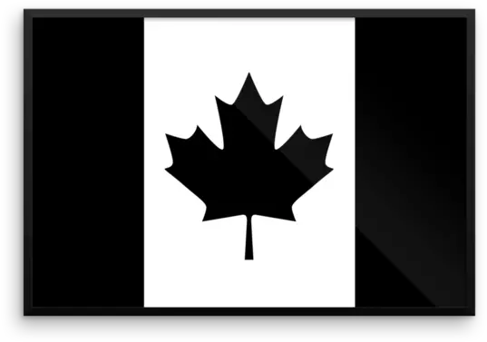 Canada Flag Wall Art Canada Flag Print Png Canada Flag Transparent