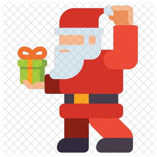 Santa Clause Icon Of Flat Style Santa Claus Png Santa Clause Png