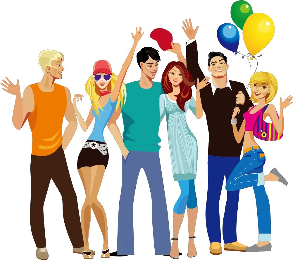 Clip Art People Cartoon Character Vector Free Download Group Of People Cartoon Png People Cartoon Png png
