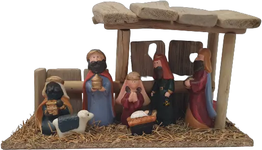 House Christmas Nativity Figures Creative House Do It Best Nativity Scene Png Christmas Nativity Icon