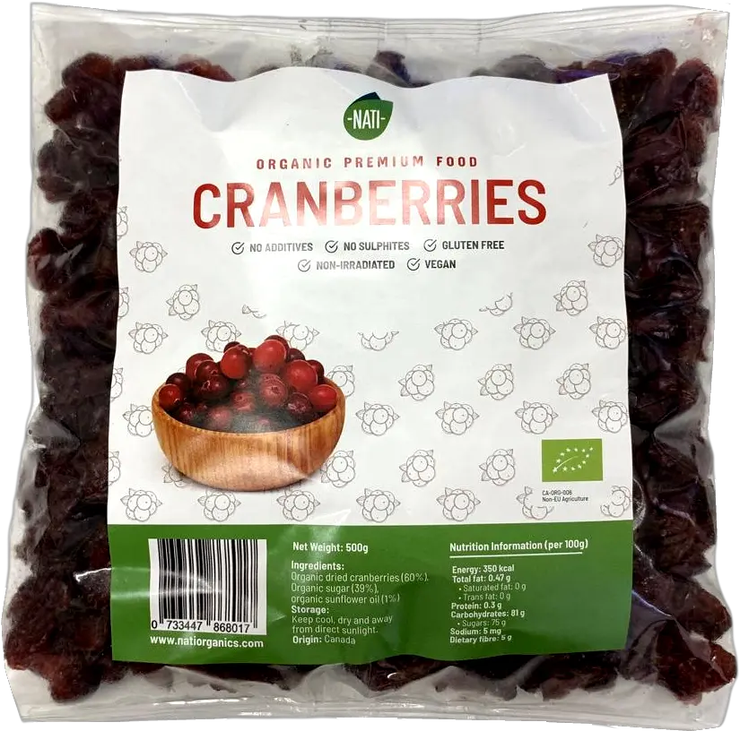 Organic Cranberries Tembo Foods Zante Currant Png Cranberry Png