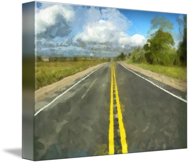 Straight And Narrow By Daniel Nielsen Highway Png Straight Road Png