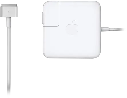 Apple 45w Magsafe 2 Power Adapter Apple Macbook Charger Png Charger Png
