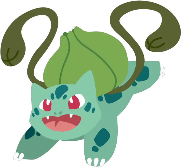 001 Bulbasaur Used Razor Leaf And Vine Whip Razor Leaf Bulbasaur Attack Png Bulbasaur Png