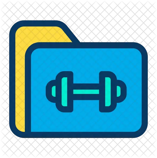 Fitness Folder Icon Fitness Gym Icon Folder Png Fitness Icon Png