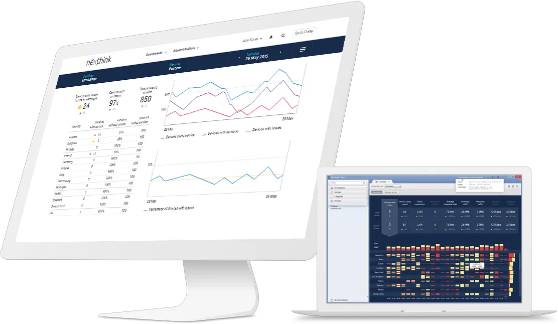 Other Products Nexthink Infravision Nexthink Software Png Monitor And Control Icon