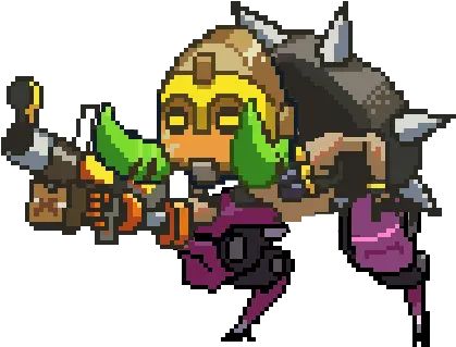 A True Pixel Monster Worthy Of Any Transparent Background Overwatch Gif Png Overwatch Halloween Icon