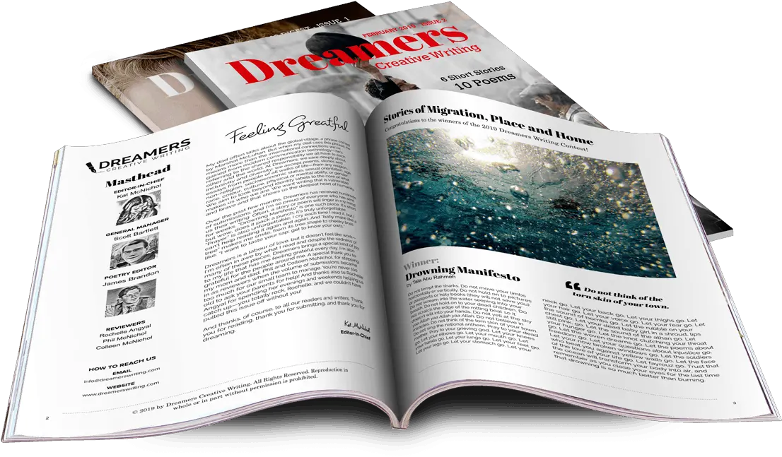 Dreamers Magazine Now Available In The Transparent Png Magazines Png Magazine Png